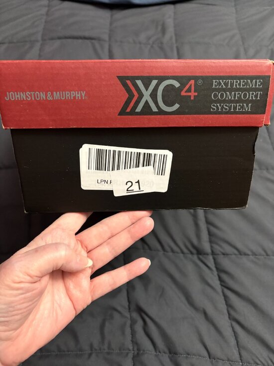 Johnston & Murphy XC4 Stanton 2.0 Leather Lace-Up Oxford - Size: 8M - NIB main image 4